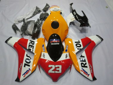 Best Off Orange Repsol Honda CBR1000RR Motorcycle Fairings 2008-2011