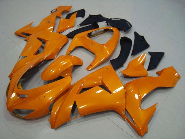 Best Orange Plain Kawasaki ZX10R Motorcycle Fairings 2006-2007 Best Orange Plain Kawasaki ZX10R Motorcycle Fairings 2006-2007
