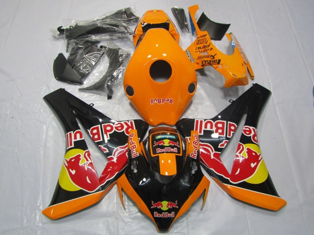 Best Orange RedBull Honda CBR1000RR Motorcycle Fairings 2008-2011 Best Orange RedBull Honda CBR1000RR Motorcycle Fairings 2008-2011