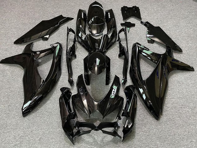 Best Pearl Black & White Logos Suzuki GSXR 600-750 Motorcycle Fairings 2008-2010 Best Pearl Black & White Logos Suzuki GSXR 600-750 Motorcycle Fairings 2008-2010