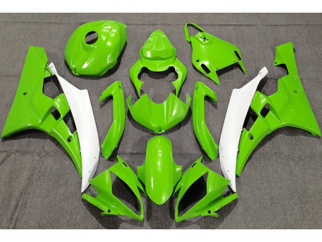 Best Pearl Green Yamaha R6 Motorcycle Fairings 2006-2007 Best Pearl Green Yamaha R6 Motorcycle Fairings 2006-2007