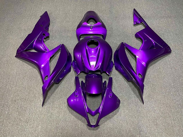 Best Pearl Purple Plain Honda CBR600RR Motorcycle Fairings 2007-2008