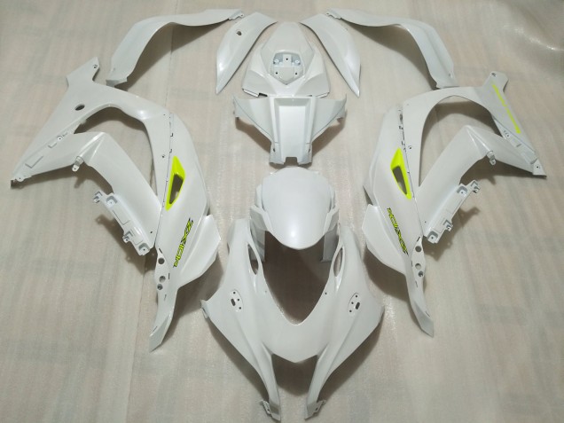 Best Pearl White Kawasaki ZX10R Motorcycle Fairings 2016-2019 Best Pearl White Kawasaki ZX10R Motorcycle Fairings 2016-2019