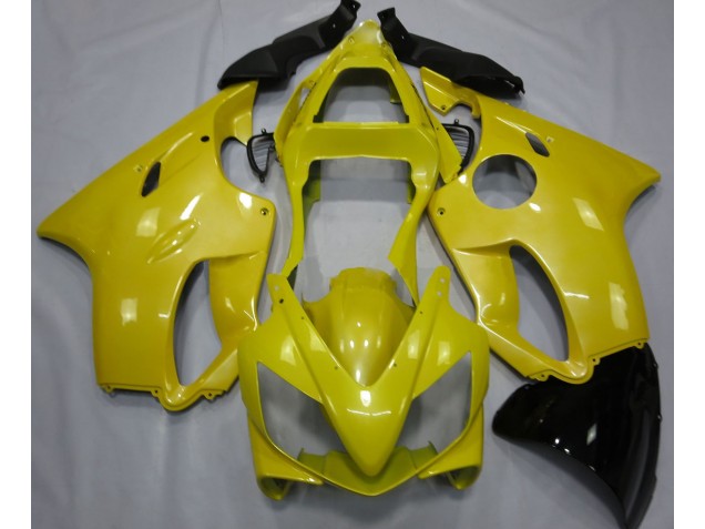 Best Pearl Yellow Honda CBR600 F4i Motorcycle Fairings 2001-2003
