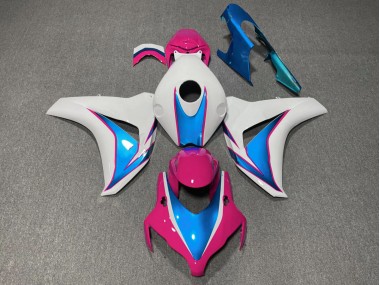 Best Pink and Blue Gloss Honda CBR1000RR Motorcycle Fairings 2008-2011