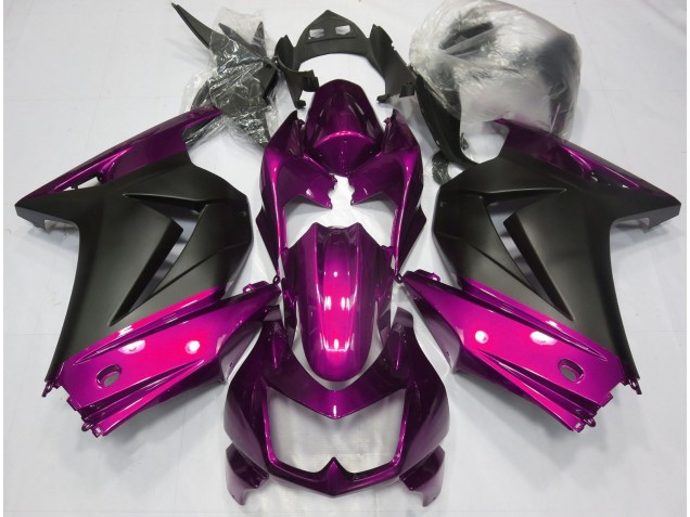 Best Pink and Matte Black Kawasaki Ninja 250 Motorcycle Fairings 2008-2013 Best Pink and Matte Black Kawasaki Ninja 250 Motorcycle Fairings 2008-2013