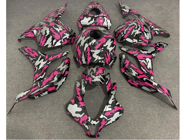 Best Pink and Silver Camo Honda CBR600RR Motorcycle Fairings 2009-2012 Best Pink and Silver Camo Honda CBR600RR Motorcycle Fairings 2009-2012