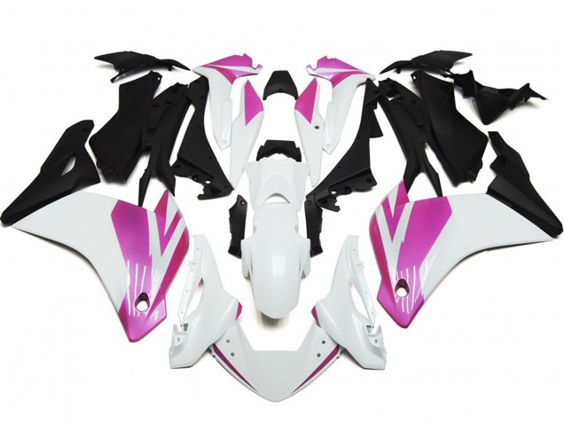 Best Pink and White Gloss Honda CBR250RR Motorcycle Fairings 2011-2013 Best Pink and White Gloss Honda CBR250RR Motorcycle Fairings 2011-2013