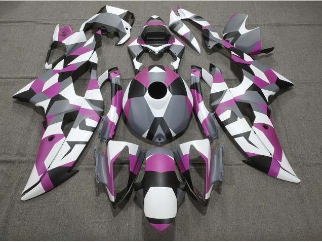 Best Pink Camo Plain Yamaha R6 Motorcycle Fairings 2008-2016 Best Pink Camo Plain Yamaha R6 Motorcycle Fairings 2008-2016