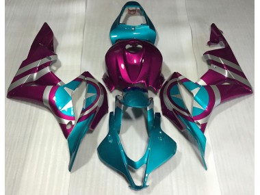 Best Pink Captain America Honda CBR600RR Motorcycle Fairings 2007-2008