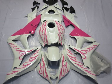 Best Pink Flame Honda CBR600RR Motorcycle Fairings 2007-2008