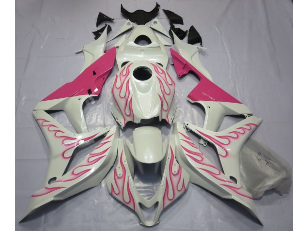 Best Pink Flame Honda CBR600RR Motorcycle Fairings 2007-2008 Best Pink Flame Honda CBR600RR Motorcycle Fairings 2007-2008