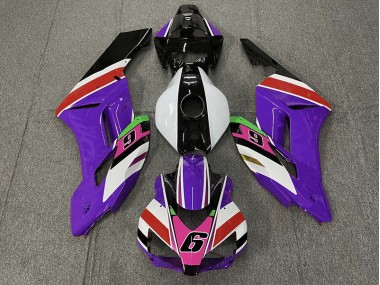Best Purple 6 Honda CBR1000RR Motorcycle Fairings 2004-2005