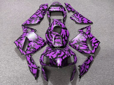 Best Purple Camo Honda CBR600RR Motorcycle Fairings 2003-2004