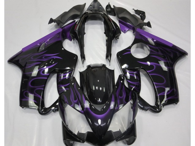 Best Purple Flame Honda CBR600 F4i Motorcycle Fairings 2004-2007 Best Purple Flame Honda CBR600 F4i Motorcycle Fairings 2004-2007