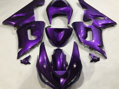 Best Purple Kawasaki ZX6R Motorcycle Fairings 2005-2006