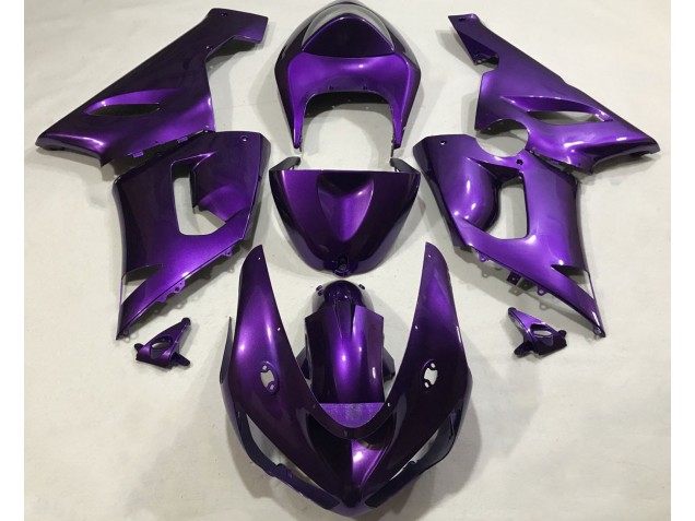 Best Purple Kawasaki ZX6R Motorcycle Fairings 2005-2006