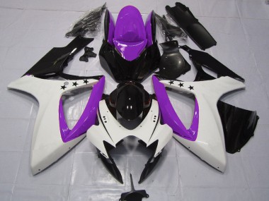Best Purple Star Suzuki GSXR 600-750 Motorcycle Fairings 2006-2007