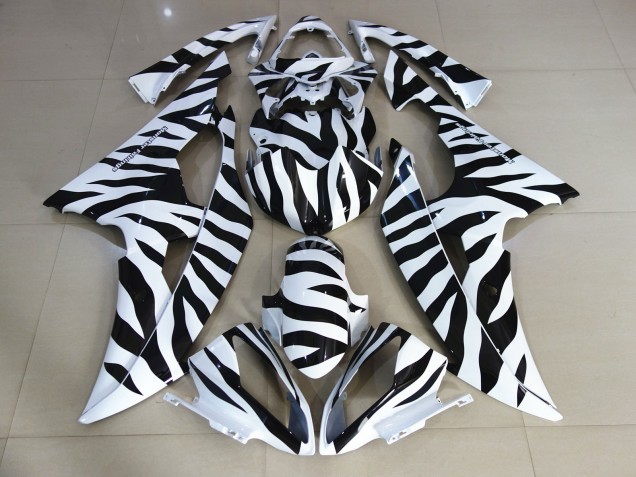 Best R6 Trent Zebra Yamaha R6 Motorcycle Fairings 2008-2016
