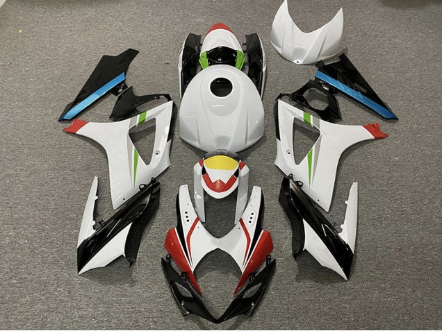 Best Race Colors 1 Suzuki GSXR 1000 Motorcycle Fairings 2007-2008 Best Race Colors 1 Suzuki GSXR 1000 Motorcycle Fairings 2007-2008