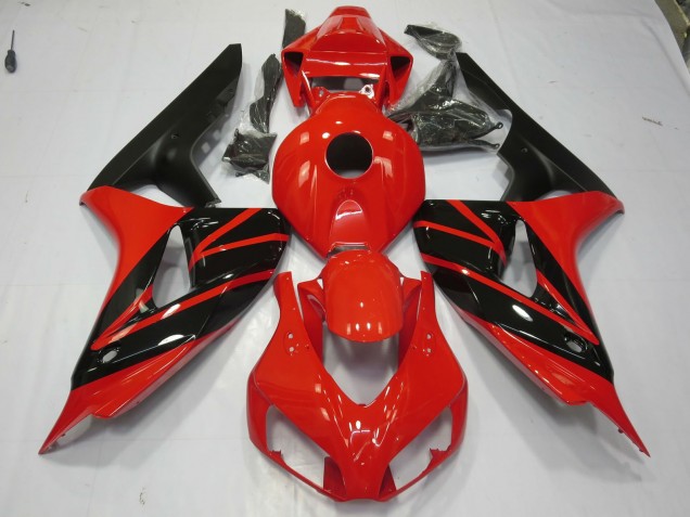 Best Red and Black Honda CBR1000RR Motorcycle Fairings 2006-2007 Best Red and Black Honda CBR1000RR Motorcycle Fairings 2006-2007