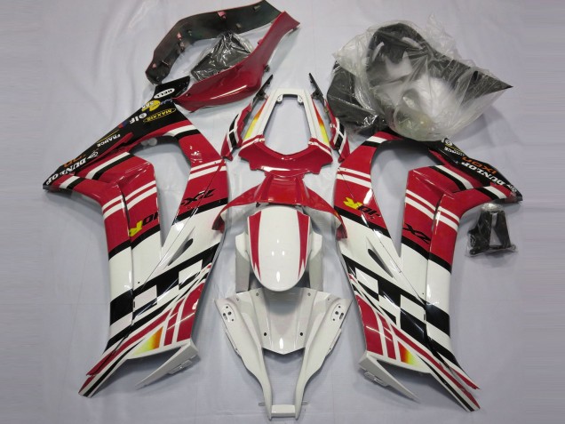 Best Red Black and White Kawasaki ZX10R Motorcycle Fairings 2011-2015 Best Red Black and White Kawasaki ZX10R Motorcycle Fairings 2011-2015