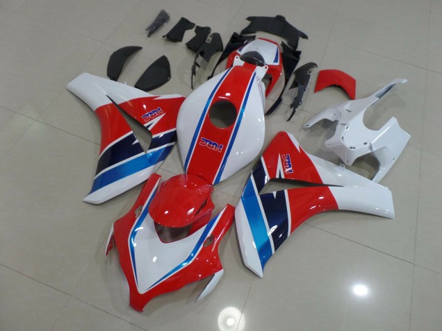 Best Red Blue and White Honda CBR1000RR Motorcycle Fairings 2008-2011 Best Red Blue and White Honda CBR1000RR Motorcycle Fairings 2008-2011