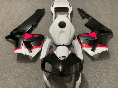 Best Red Splatter Honda CBR600RR Motorcycle Fairings 2003-2004