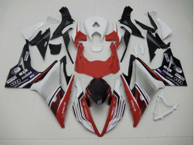 Best Red white and Black Style Triumph Daytona 675 Motorcycle Fairings 2013-2016