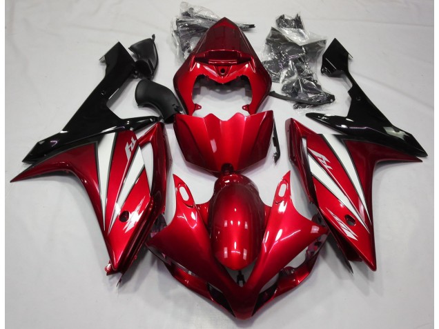 Best Red White and Black Yamaha R1 Motorcycle Fairings 2007-2008 Best Red White and Black Yamaha R1 Motorcycle Fairings 2007-2008