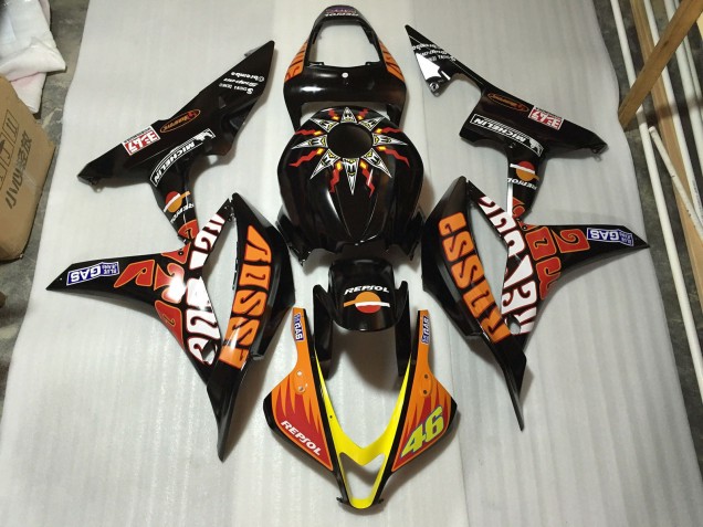 Best Rossi 46 Honda CBR600RR Motorcycle Fairings 2007-2008 Best Rossi 46 Honda CBR600RR Motorcycle Fairings 2007-2008