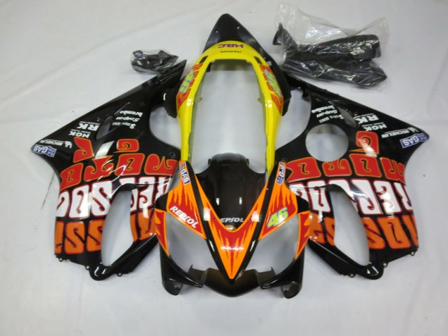 Best Rossi Design Honda CBR600 F4i Motorcycle Fairings 2004-2007 Best Rossi Design Honda CBR600 F4i Motorcycle Fairings 2004-2007