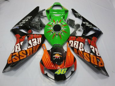 Best Rossi Lime Honda CBR1000RR Motorcycle Fairings 2006-2007