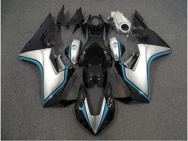 Best Silver and Black & Light Blue Honda CBR1000RR Motorcycle Fairings 2017-2019 Best Silver and Black & Light Blue Honda CBR1000RR Motorcycle Fairings 2017-2019