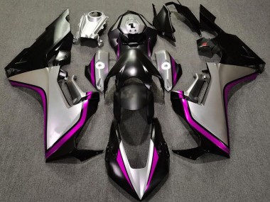 Best Silver and Black & Pink Honda CBR1000RR Motorcycle Fairings 2017-2019