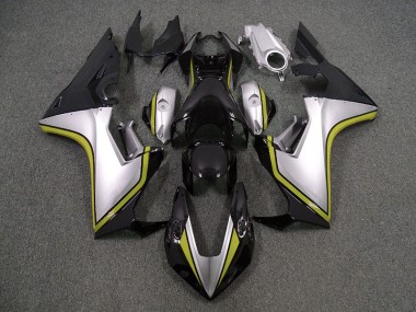 Best Silver and Black & Yellow Honda CBR1000RR Motorcycle Fairings 2017-2019