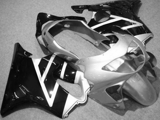 Best Silver Black Honda CBR600 F4 Motorcycle Fairings 1999-2000 Best Silver Black Honda CBR600 F4 Motorcycle Fairings 1999-2000