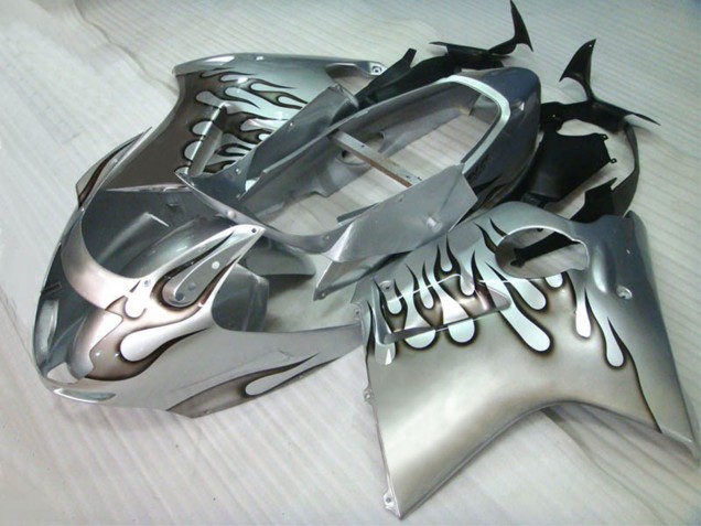 Best Silver Flame Honda CBR1100XX Motorcycle Fairings 1996-2007 Best Silver Flame Honda CBR1100XX Motorcycle Fairings 1996-2007