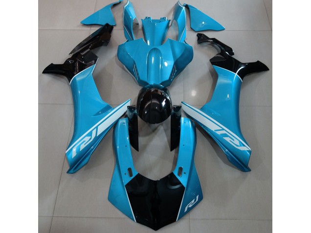 Best Sky Blue and Black Yamaha R1 Motorcycle Fairings 2015-2019
