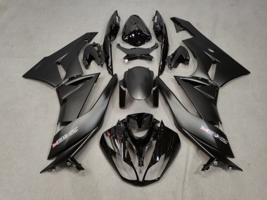 Best Special Black Kawasaki ZX6R Motorcycle Fairings 2009-2012