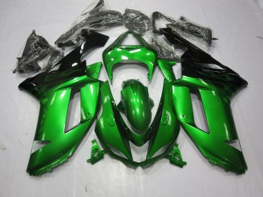 Best Special Green Kawasaki ZX6R Motorcycle Fairings 2007-2008