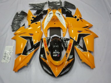 Best Special Orange Kawasaki ZX10R Motorcycle Fairings 2006-2007