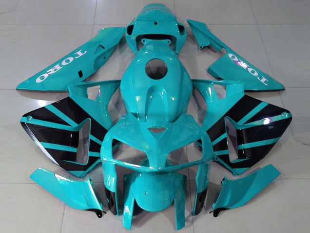 Best Teal OEM Style Honda CBR600RR Motorcycle Fairings 2005-2006