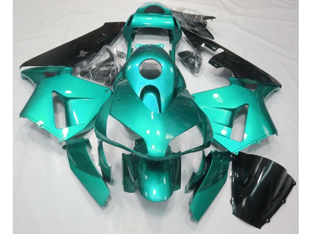 Best Teal Plain Honda CBR600RR Motorcycle Fairings 2003-2004 Best Teal Plain Honda CBR600RR Motorcycle Fairings 2003-2004