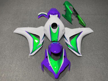 Best The Joker Green and Purple Gloss Honda CBR1000RR Motorcycle Fairings 2008-2011
