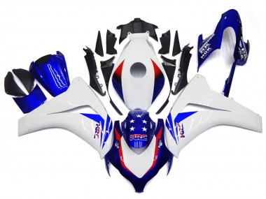 Best Vibrant Blue Star Honda CBR1000RR Motorcycle Fairings 2008-2011