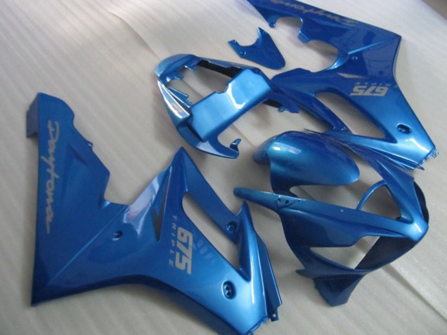Best Vibrant Blue Triumph Daytona 675 Motorcycle Fairings 2006-2008 Best Vibrant Blue Triumph Daytona 675 Motorcycle Fairings 2006-2008