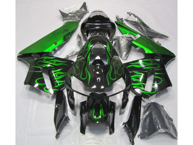 Best Vibrant Green Flame Honda CBR600RR Motorcycle Fairings 2005-2006 Best Vibrant Green Flame Honda CBR600RR Motorcycle Fairings 2005-2006