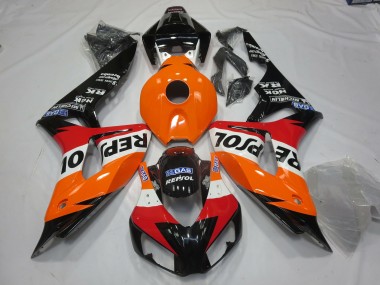Best Vibrant Repsol Style Honda CBR1000RR Motorcycle Fairings 2006-2007
