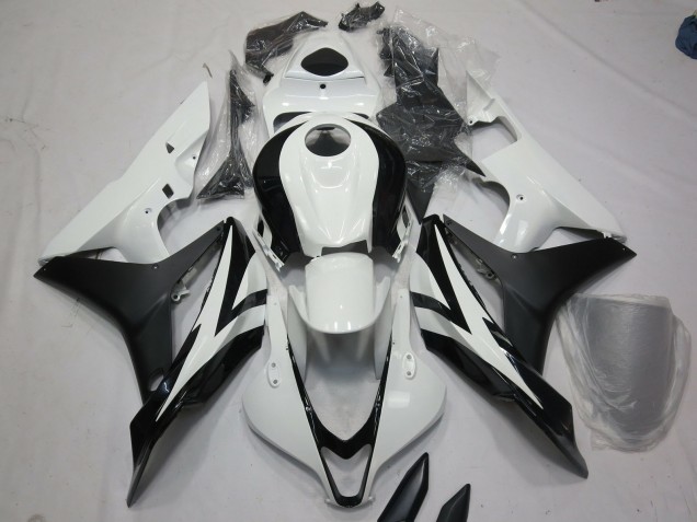 Best White and Black OEM Style Honda CBR600RR Motorcycle Fairings 2007-2008 Best White and Black OEM Style Honda CBR600RR Motorcycle Fairings 2007-2008